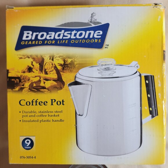 9 cup Percolator Stainless Steel Coffee Pot - Picture 7 of 7